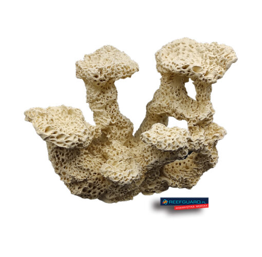 Skała Ceramiczna D011 5kg ręcznie robiona aranżacja 33x25x23cm akwarium morskie Hand Made