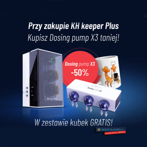 Reef Factory KH Keeper+Dosing pump X3 za 50% ceny automatyczny miernik Kh w wersji Smart oszczędzamy 680zł