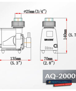 OCTO AQ 2000S Skimmer Pump Do Odpieniacza Octo Classic 150 S Kopia Techniczny
